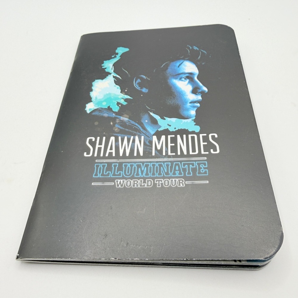 Shawn Mendes Illuminate World Tour 2017 VIP Passport Book Souvenir Collectible